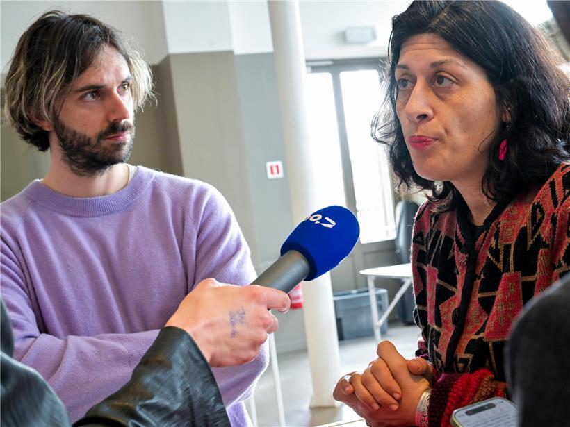 Stellten die Tarifempfehlungen der AAPL am Dienstag vor: Co-Präsident Charles Vinz (l.) und seine Vorgängerin Justine Blau (r.)