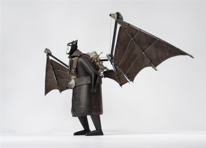 Stéphane Halleux, Batman transcontinental, 52 x 140 x 35 cm
