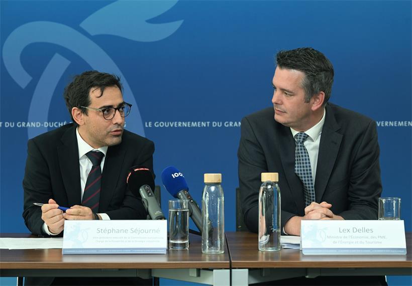 Stéphane Séjourné und Lex Delles