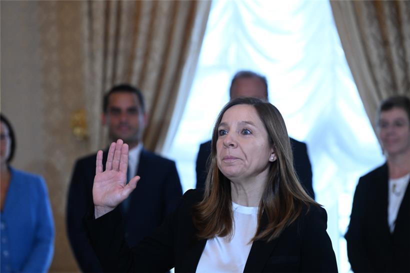 Stéphanie Obertin (DP): Ministerin für Forschung, Hochschulwesen und Digitalisierung
