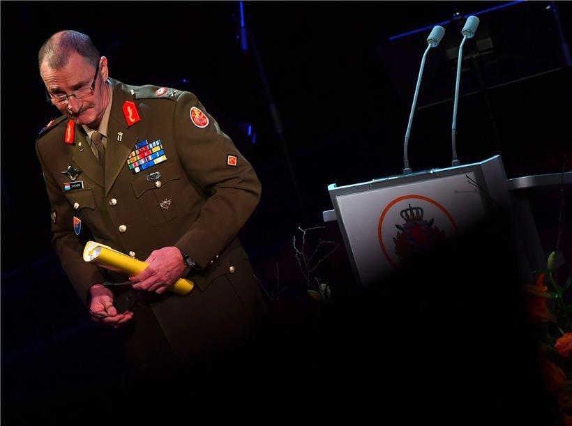 Stets pflichtbewusst: General Alain Duschène
