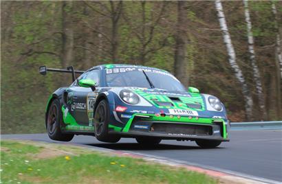 Steve Jans bei den Nürburgring-24h-Qualifyers Mitte April
