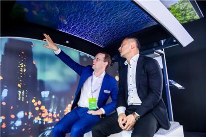 Stimmungswechsel am Autoglasdach
