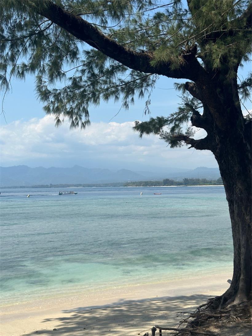 Strand auf Gili Air
