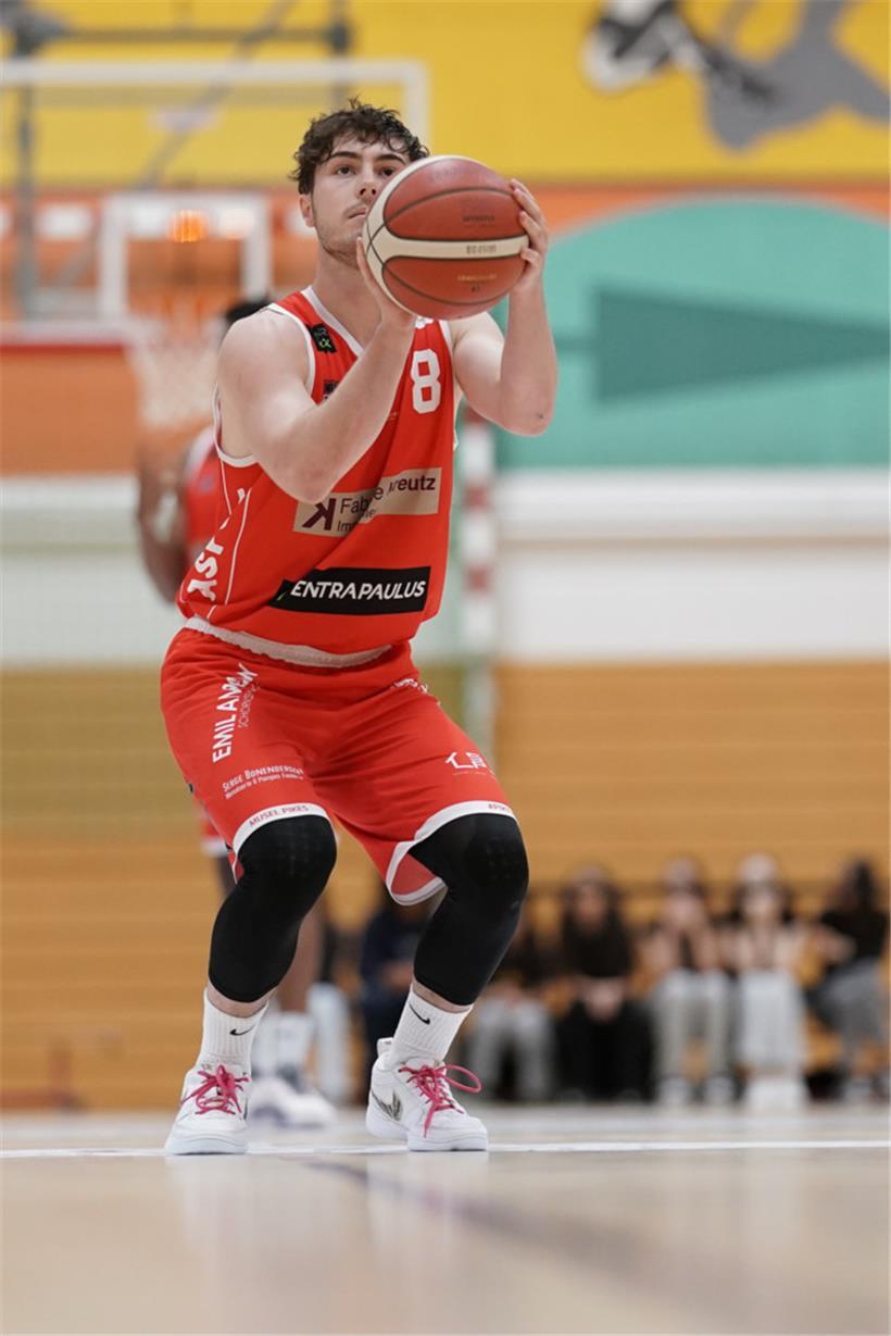 Streef ist in dieser Saison endgültig in der Starting Five der Musel Pikes angekommen
