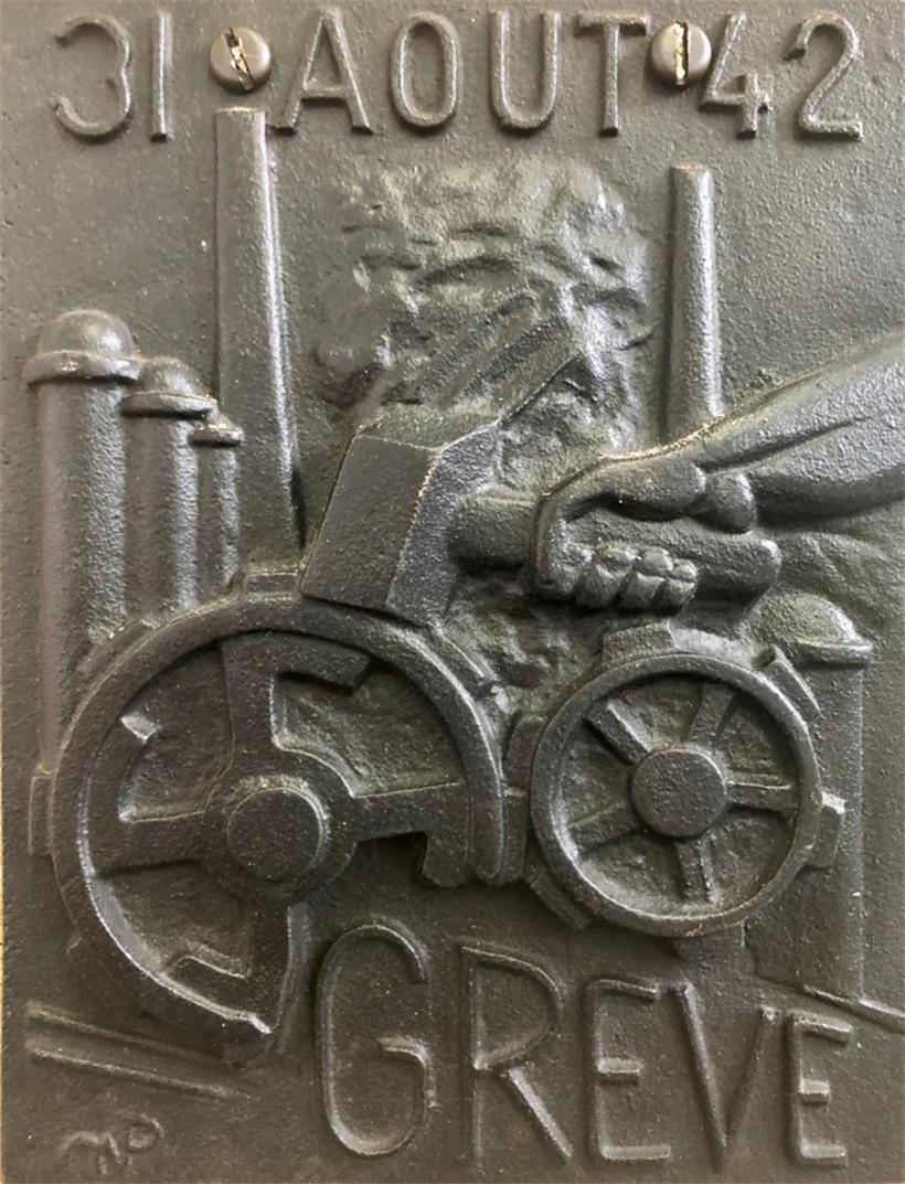 Streik-Erinnerung im Museum der Schmelzarbeiter auf dem Gelände der Metzeschmelz