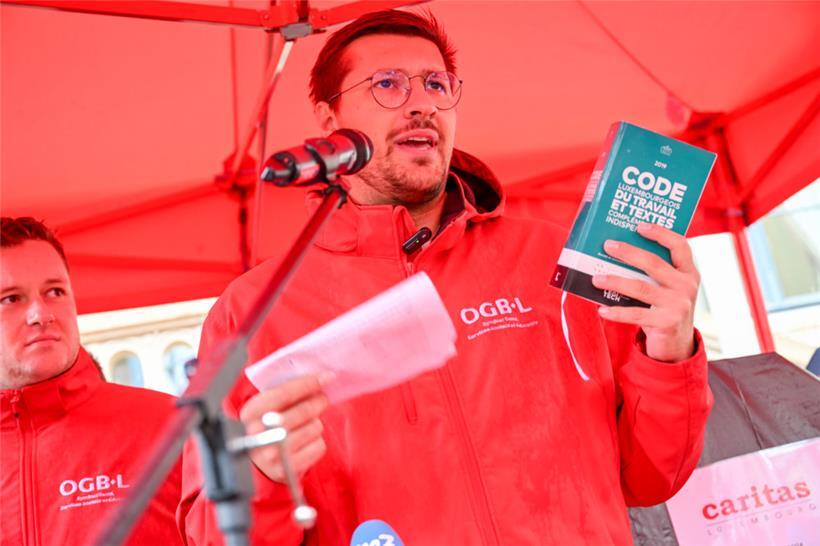 Stützt sich auf das Arbeitsrecht: OGBL-Zentralsekretär Smail Suljic
