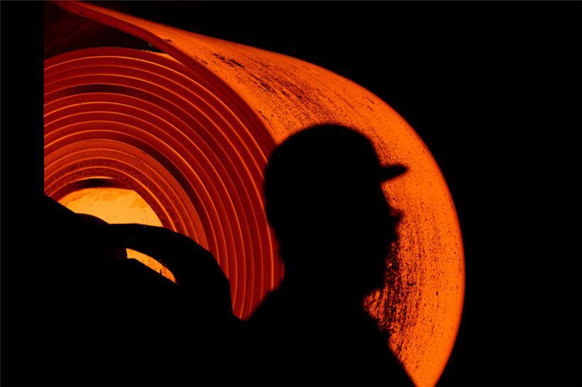 Subventionierter Stahl aus China bereitet der europäischen Stahlindustrie Probleme
