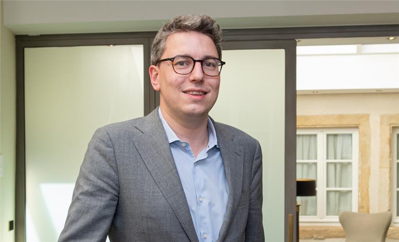 Sven Clement, Piraten-Abgeordneter im Luxemburger Parlament
