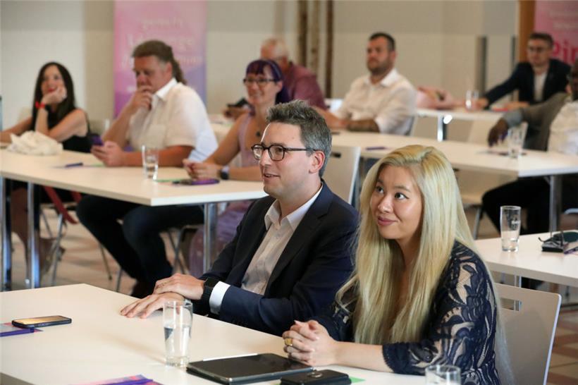 Sven Clement und Rebecca Lau
