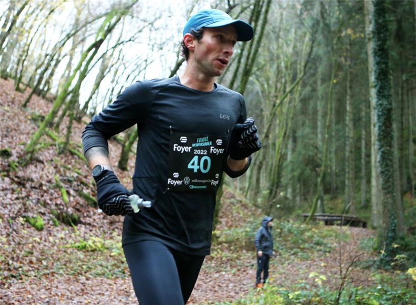 Sven Remakel führte das Rennen am Sonntag während langer Zeit an, brach auf den ...