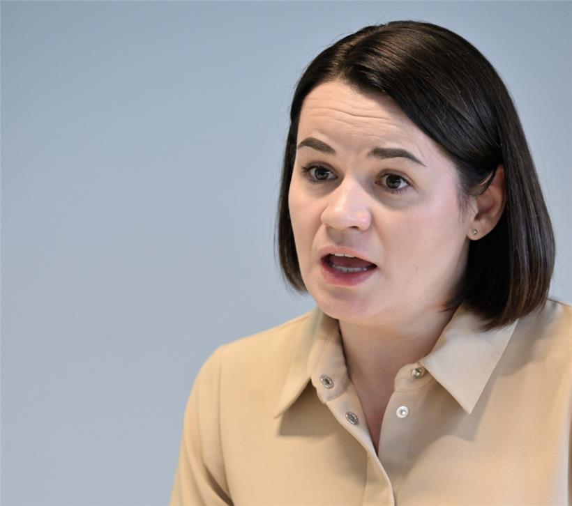 Swetlana Tichanowskaja ist „sehr stolz“ darauf, dass sie die Einheit der belarussischen demokratischen Kräfte über die Jahre aufrechterhalten konnte
