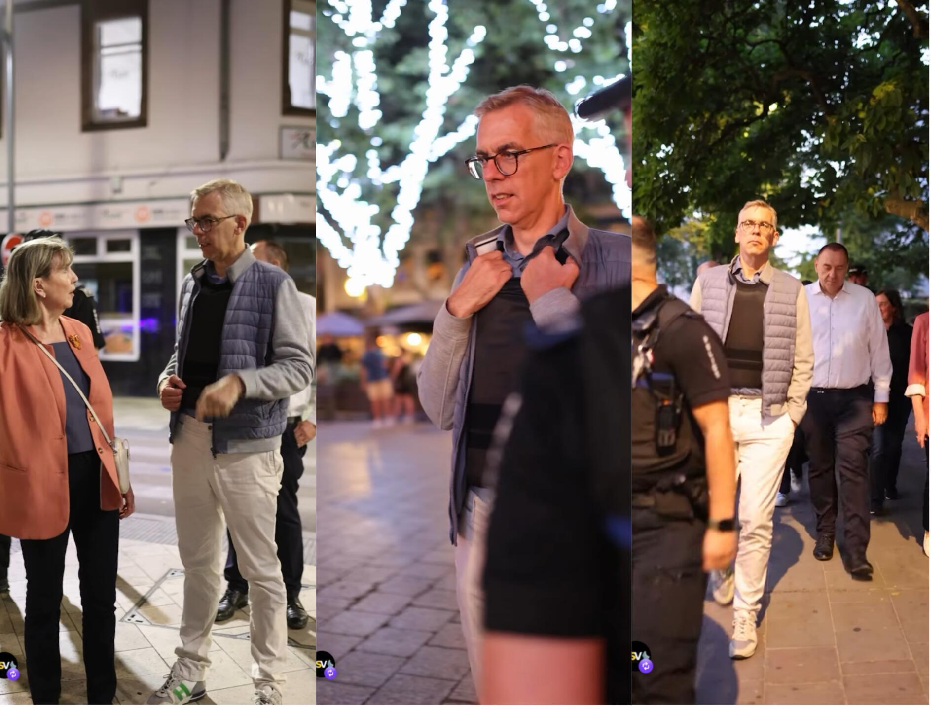 Warum Léon Gloden bei einer Patrouille auf der „Gare“ eine Schutzweste ...