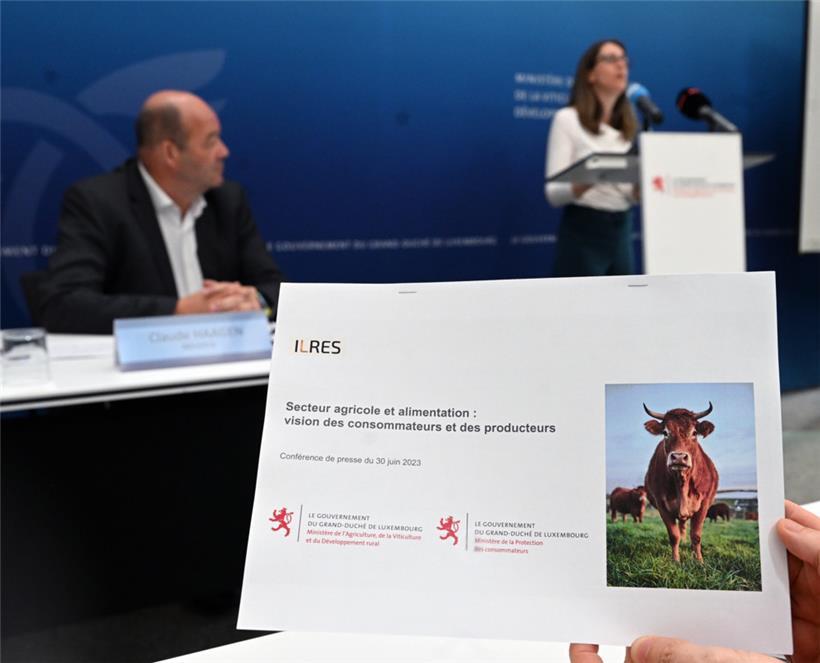 TNS Ilres hat zwei Umfragen zum Thema Ernährung und Luxemburger Landwirtschaft durchgeführt
