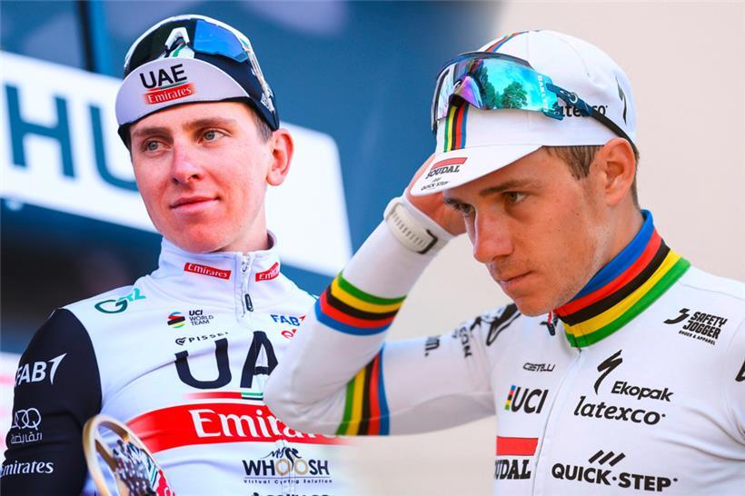 Tadej Pogacar gegen Remco Evenepoel – auf dieses Duell ist die Radsport-Welt am Sonntag gespannt
