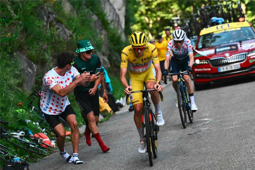 Tadej Pogacar und Jonas Vingegaard treffen das erste Mal seit der Tour 2024 wieder aufeinander
