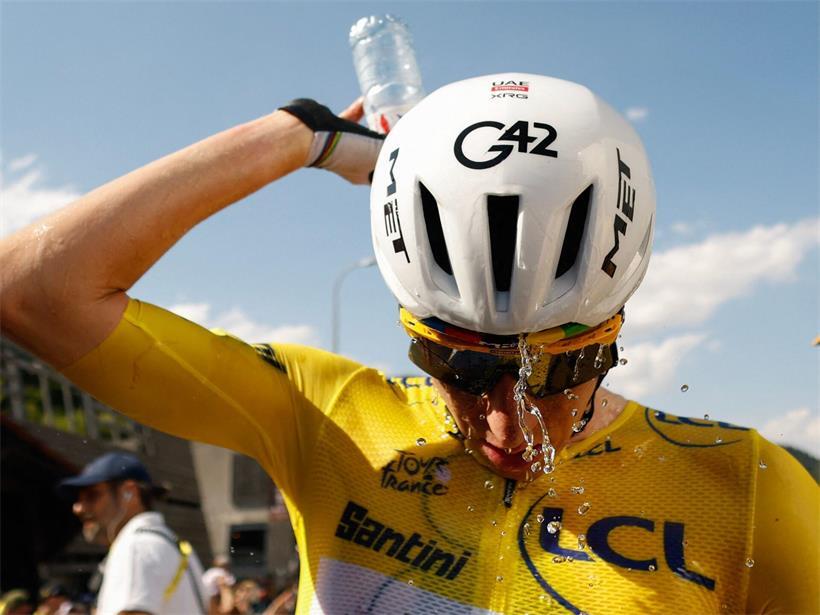 Tadej Pogacar wird bei der Tour de France immer öfter ausgebuht