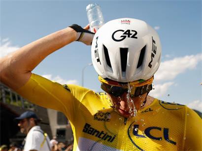 Tadej Pogacar wird bei der Tour de France immer öfter ausgebuht