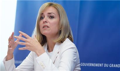 Taina Bofferding ist die Ministerin für die Gleichstellung von Frauen und Männern
