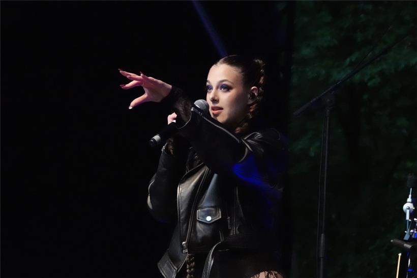 Talis erster Auftritt nach dem Eurovision Song Contest in Malmö fand in Esch statt

