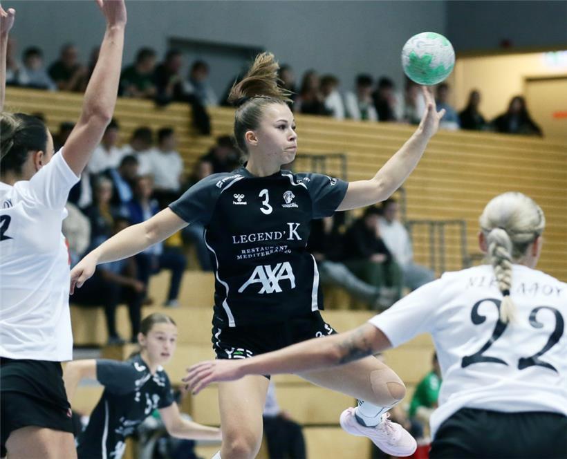 Tea Galic war mit 14 Toren am Wochenende die erfolgreichste Käerjenger Schützin
