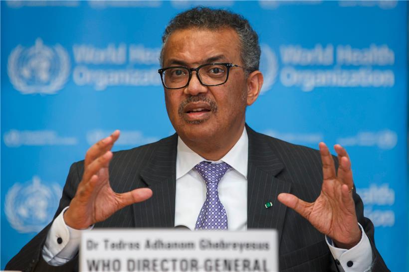 Tedros Adhanom Ghebreyesus, Generaldirektor der Weltgesundheitsorganisation (WHO)
