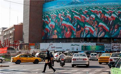 Teheran Ende Oktober: Das Regime versucht, die Proteste mit Propaganda zu übertünchen
