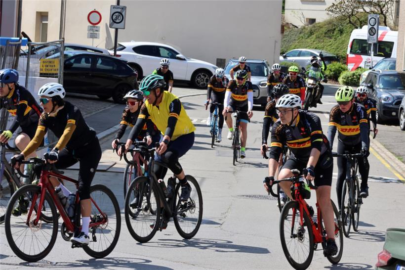 Télévie-Radrundfahrt in Koerich