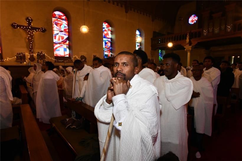 Tesfay Berhe stammt aus Eritrea. In Luxemburg praktiziert er seinen Glauben als orthodoxer Christ.
