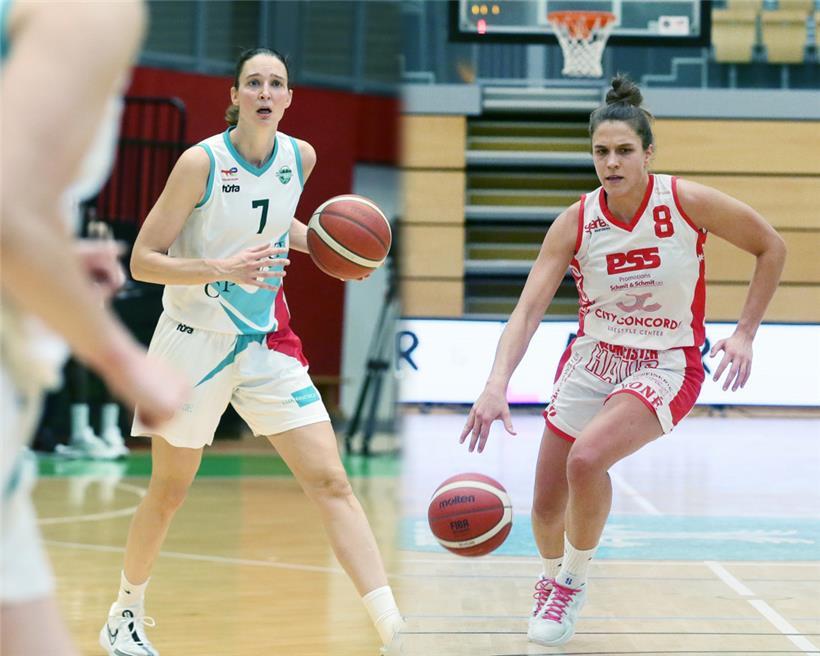 Tessy Hetting (Gréngewald, l.) und Cathrin Wolff (Bartringen, r.) kennen die Stärken ihres Finalgegners ganz genau

