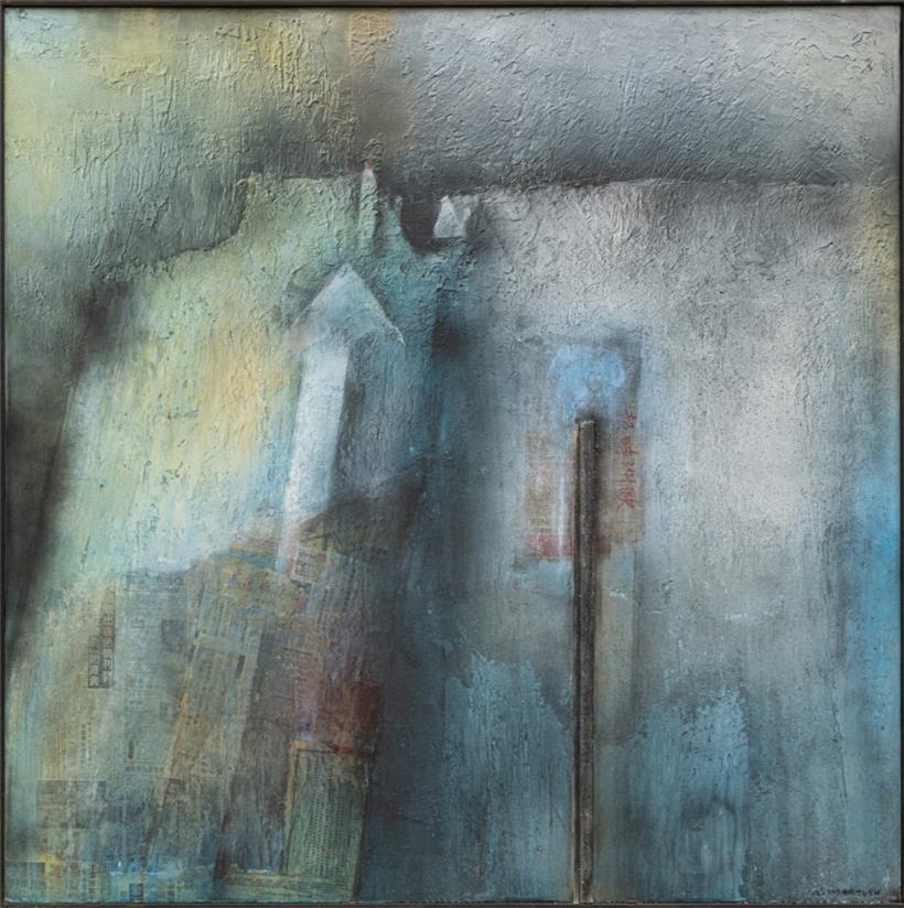 The estate, 2001, 164×164 cm

