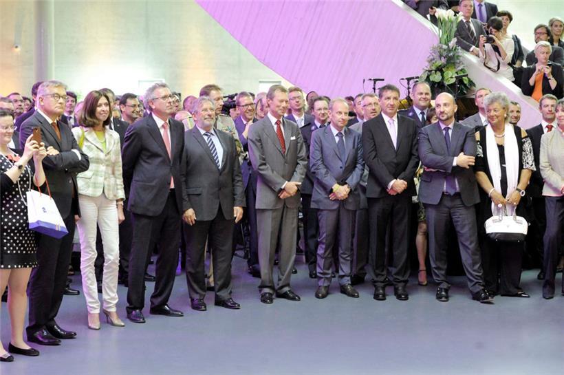 The times they are a-changin’: Zur Eröffnung des Freeport gab es 2014 noch viele zufriedene Gesichter
