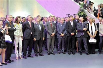 The times they are a-changin’: Zur Eröffnung des Freeport gab es 2014 noch viele zufriedene Gesichter
