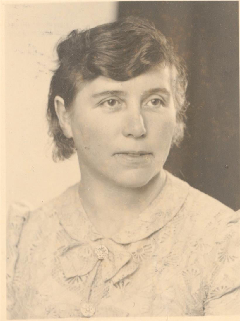 Thea Hellmann-Sauter um 1939. Die Ehefrau von Richard Hellmann wurde von der Gestapo gezwungen, sich scheiden zu lassen
