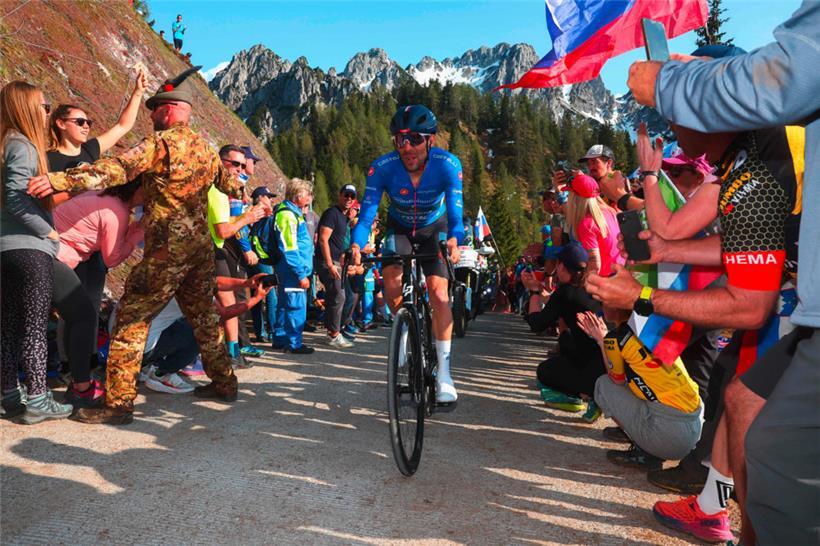 Thibaut Pinot ist auch in Luxemburg auf Abschiedstour. Nach dieser Saison beendet der Franzose seine Karriere.
