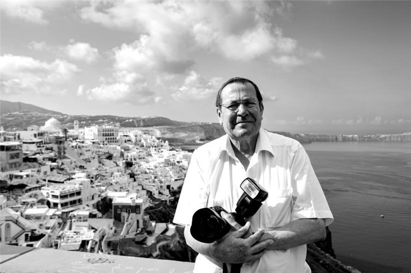 Thierry Martin auf Santorini (2016)
