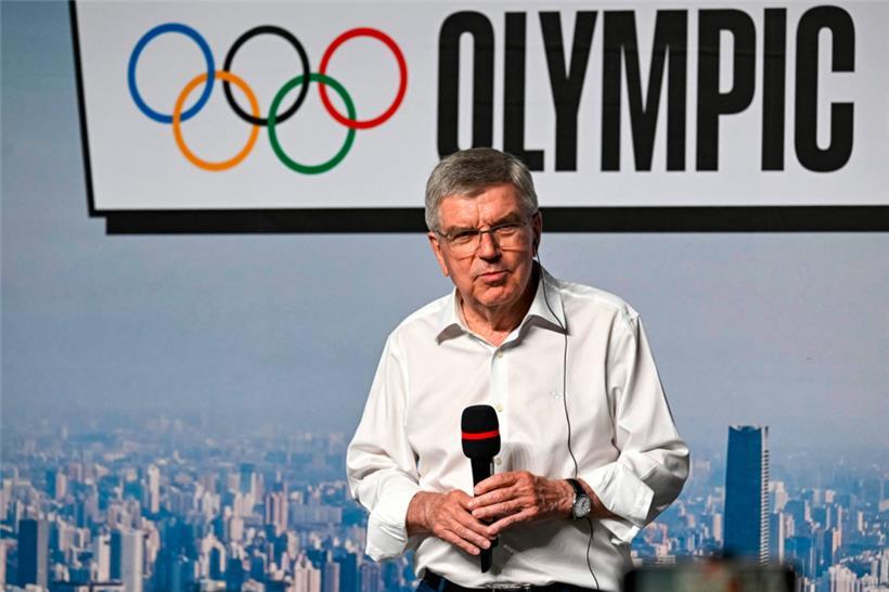 Thomas Bach sieht nach den Wahlen in Frankreich keine Gefahr für die Olympischen Spiele
