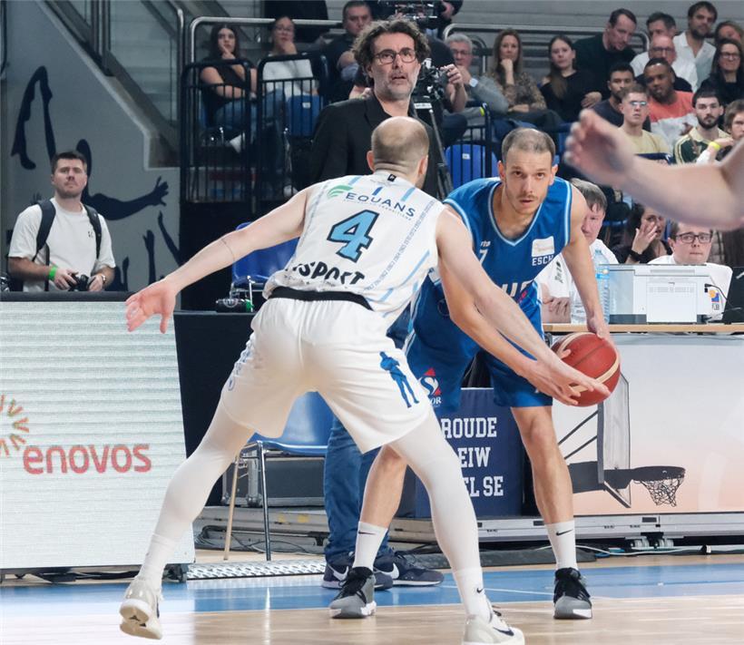 Thomas Grün war einer der entscheidenden Faktoren im Spiel des Basket Esch

