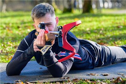 Thomé Trabut, Luxemburgs einziger Biathlet
