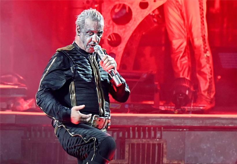 Till Lindemann, Frontmann der Band Rammstein
