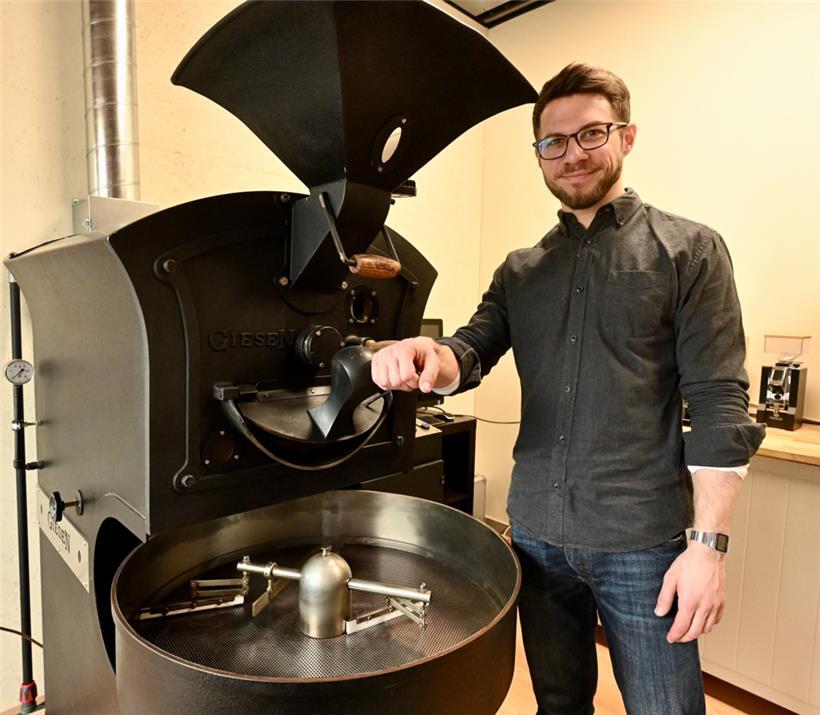 Tim Meyer (31) kann auf einige Jahre Erfahrung als Barista zurückblicken
