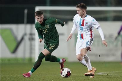 Timothé Rupil trifft am heutigen Freitag mit der U21 FLF-Auswahl auf Montenegro 
