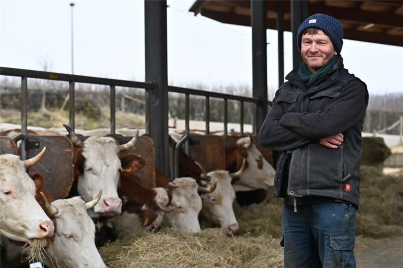 Tom Kass hat zusammen mit seiner Frau den Bio-Hof in Rollingen aufgebaut. Beide haben in Hohenheim (D) studiert. Während des Studiums fiel die Entscheidung, in Richtung Biolandwirtschaft zu gehen. 
