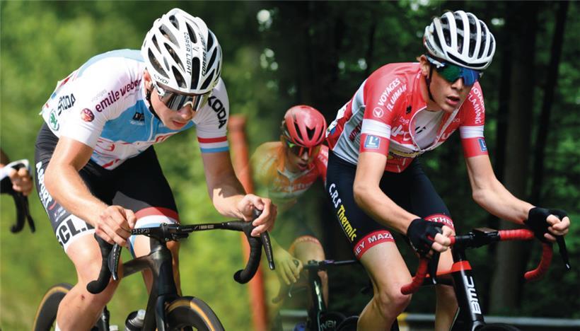 Tom Paquet (links) und Mil Morang werden in der kommenden Saison für Leopard-Riwal fahren
