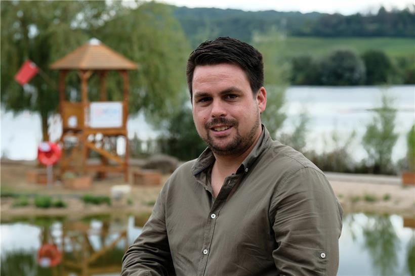 Tom Weber (32), Schöffe der Gemeinde Schengen und für Tourismus und Sport zustän...