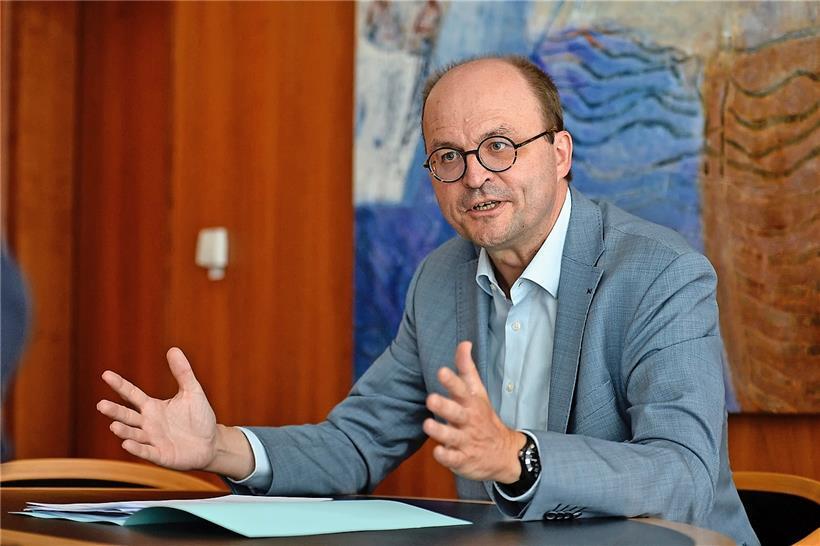 Tom Wirion, Generaldirektor der „Chambre des métiers“, weiß: Für viele junge Men...