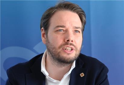 Tommy Klein im Februar 2023 – noch in seiner Funktion als Meinungsforscher
