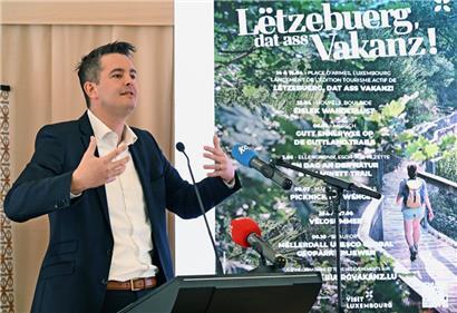 Tourimusminister Lex Delles ist zuversichtlich, dass 2023 ein Rekordjahr für die Branche wird
