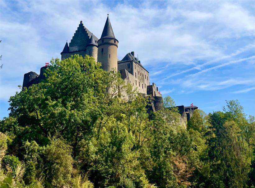 Tourismusmagnet par excellence: Schloss Vianden