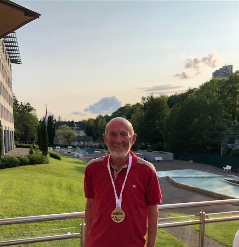 Traditionell kehrt Josy Simon zum ING Night Marathon nach Luxemburg, wie hier 2019, zurück 
